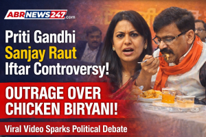 Priti Gandhi Sanjay Raut Iftar Controversy