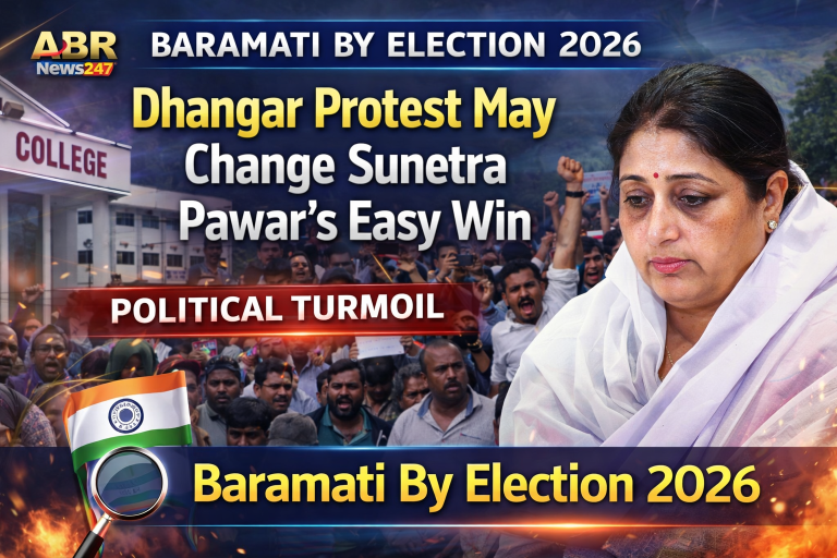 Baramati By Election 2026 Dhangar protest political news Maharashtra