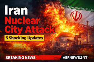 Iran Nuclear City Attack breaking news explosion