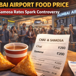 Mumbai Airport Food Price chai samosa rate controversy news