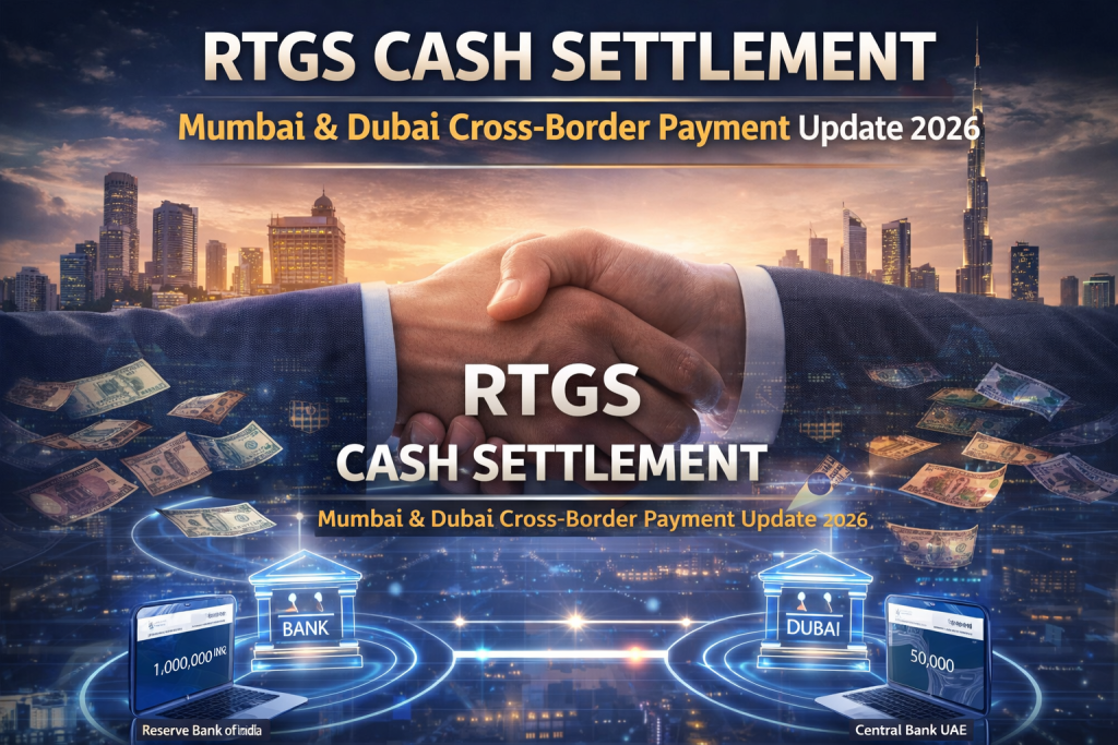 RTGS Cash Settlement Mumbai Dubai payment news