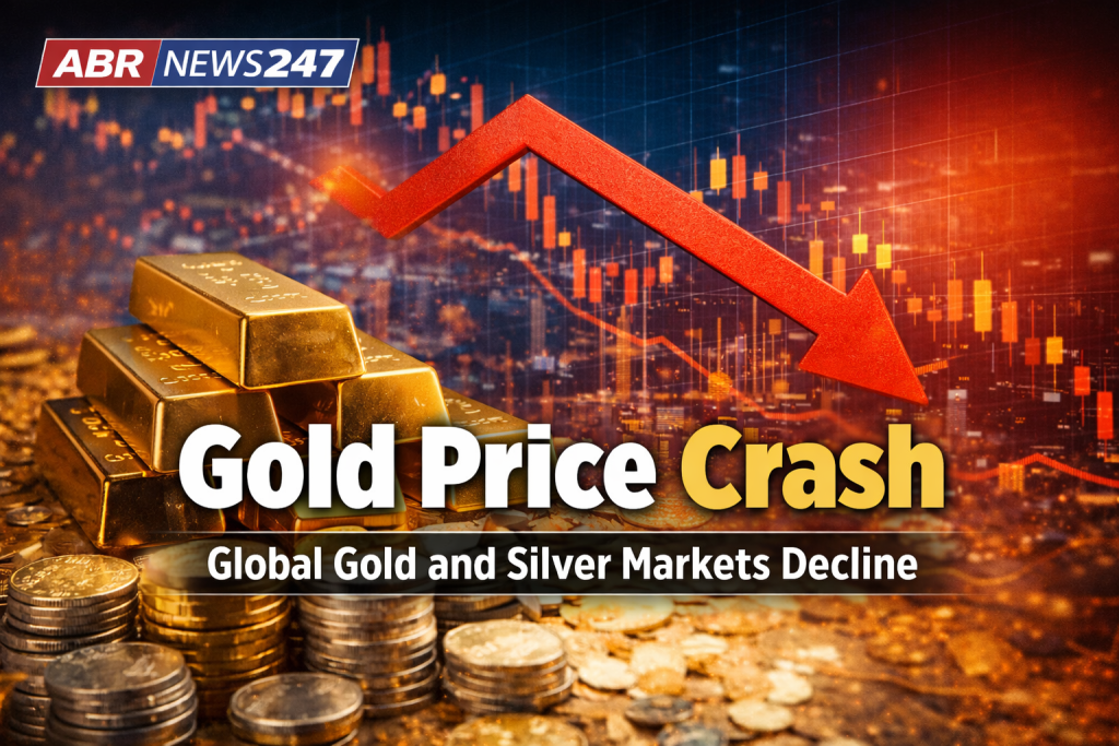 Gold Price Crash global gold and silver market