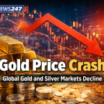 Gold Price Crash global gold and silver market