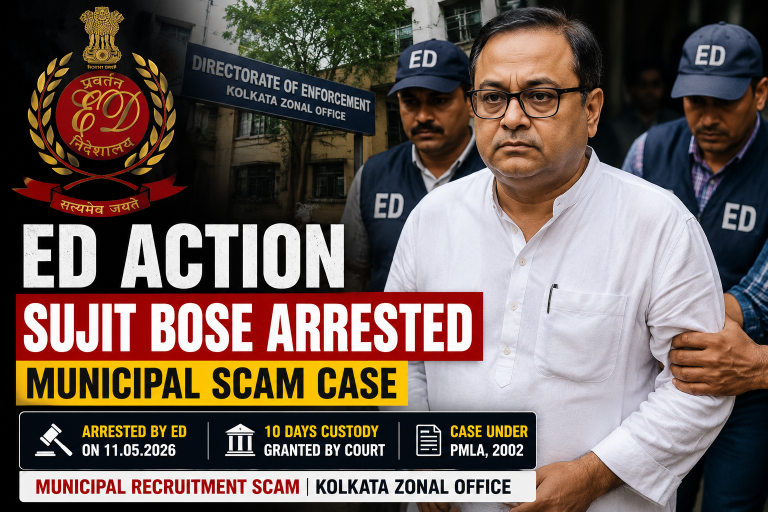 ED Sujit Bose Arrest