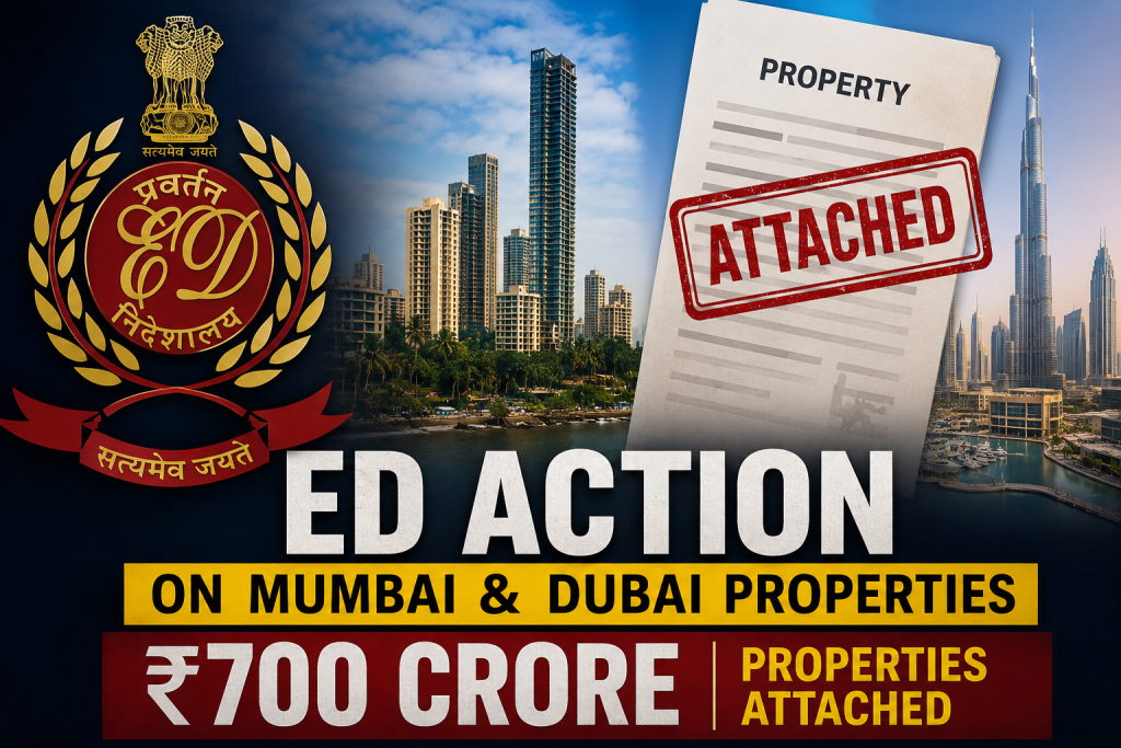 ED Mumbai Dubai Property Action