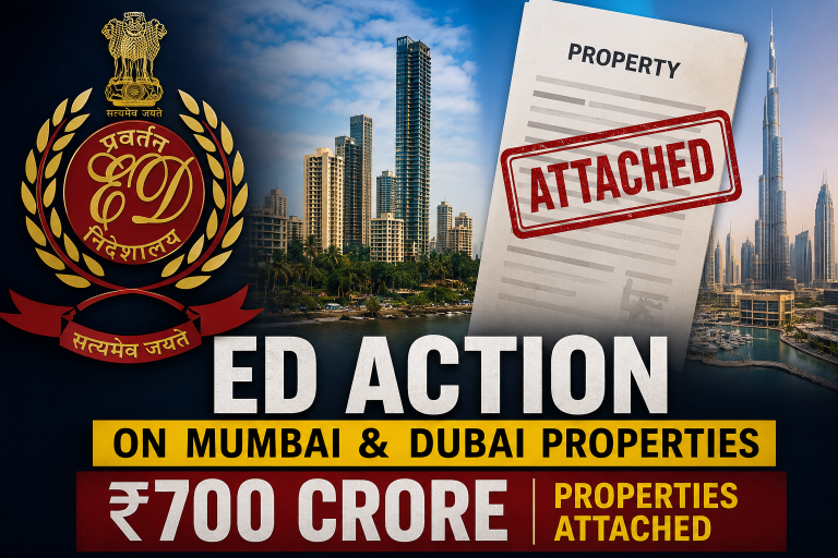 ED Mumbai Dubai Property Action