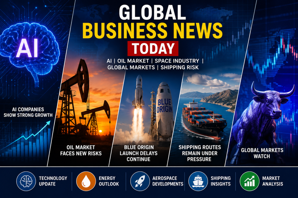 Global Business News Today AI Oil Market Space Industry Global Markets Update