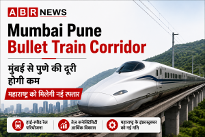 Mumbai Pune Bullet Train Corridor project update showing high speed rail connectivity in Maharashtra