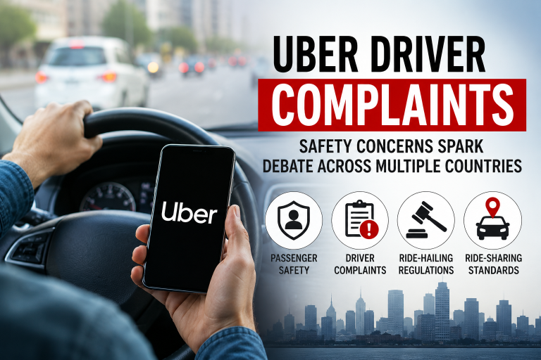 Uber Driver Complaints and Ride-Hailing Safety Concerns Across Multiple Countries