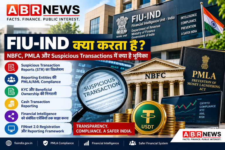 FIU-IND role in NBFC PMLA suspicious transactions USDT and financial intelligence