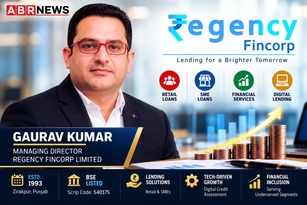 Regency Fincorp Limited company profile Gaurav Kumar Managing Director BSE 540175