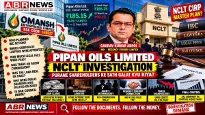 Pipan Oils Limited NCLT Investigation BSE 538537 shareholder rights and disputed loans